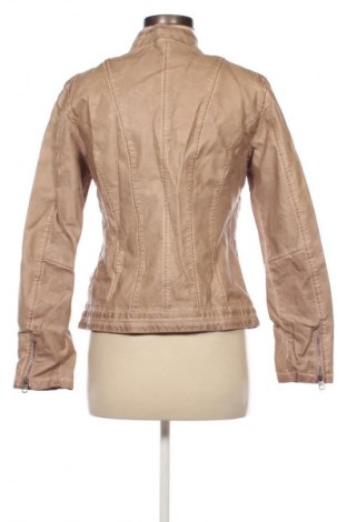 Damen Lederjacke Tom Tailor, Größe M, Farbe Beige, Preis 17,99 €