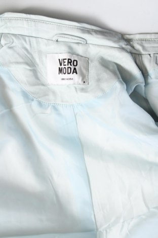 Γυναικείο δερμάτινο μπουφάν Vero Moda, Μέγεθος M, Χρώμα Μπλέ, Τιμή 55,49 €