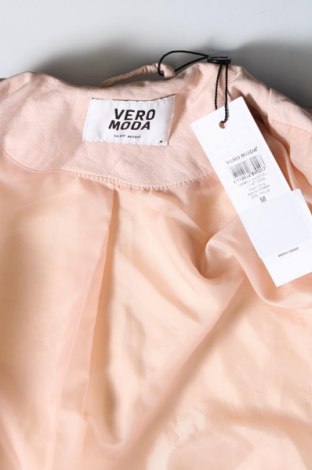 Damska kurtka skórzana Vero Moda, Rozmiar M, Kolor ecru, Cena 59,99 zł