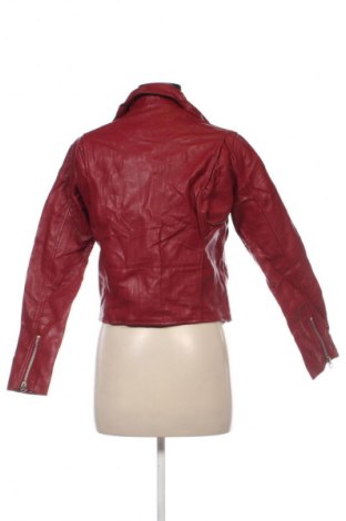 Damen Lederjacke Zara, Größe S, Farbe Rot, Preis € 28,99