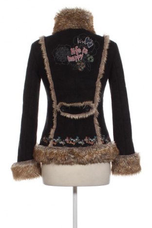 Damenmantel Desigual, Größe S, Farbe Schwarz, Preis 57,99 €