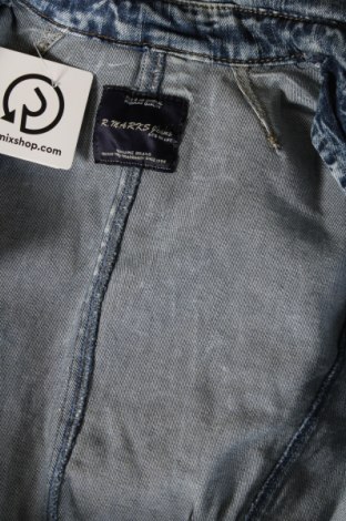 Дамско палто R.marks Jeans, Размер M, Цвят Син, Цена 40,99 лв.