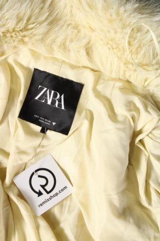 Γυναικείο παλτό Zara, Μέγεθος S, Χρώμα Κίτρινο, Τιμή 42,49 €