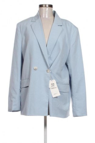 Damen Blazer Bershka, Größe L, Farbe Blau, Preis € 39,39