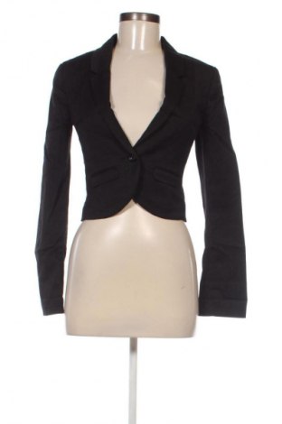 Damen Blazer H&M Divided, Größe XS, Farbe Schwarz, Preis 13,99 €