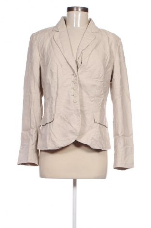 Damen Blazer Marks & Spencer, Größe L, Farbe Beige, Preis 33,99 €