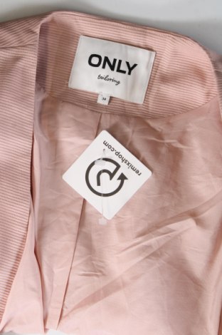 Damen Blazer ONLY, Größe XS, Farbe Rosa, Preis 13,49 €