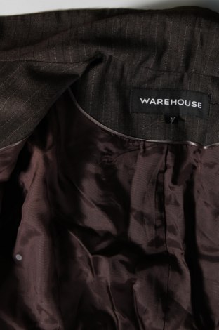 Дамско сако WAREHOUSE X SHRIMPS, Размер S, Цвят Кафяв, Цена 109,49 лв.