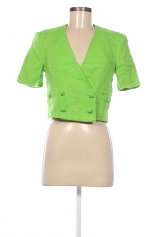 Sacou de femei Zara, Mărime S, Culoare Verde, Preț 157,99 Lei