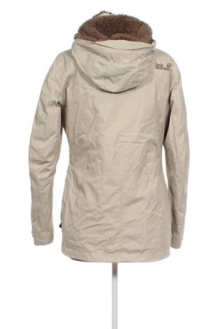 Damenjacke Jack Wolfskin, Größe S, Farbe Beige, Preis 45,49 €