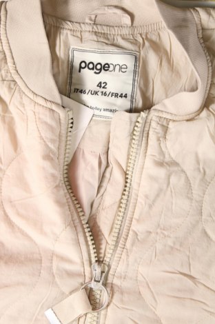 Damenjacke Page One, Größe L, Farbe Beige, Preis 15,99 €