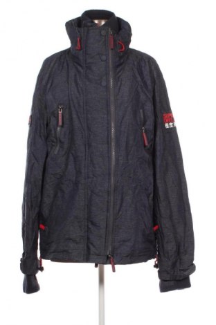 Damenjacke Superdry, Größe XL, Farbe Blau, Preis 30,99 €