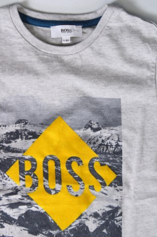 Παιδική μπλούζα BOSS, Μέγεθος 3-4y/ 104-110 εκ., Χρώμα Γκρί, Τιμή 19,99 €