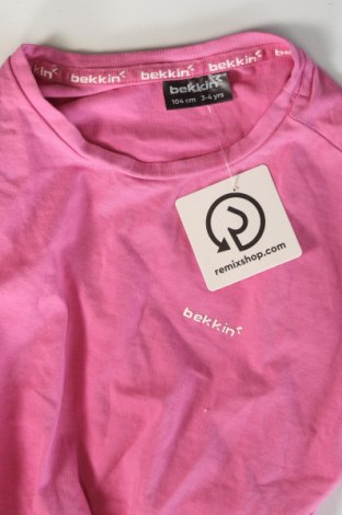 Kinder Shirt Bekkin, Größe 3-4y/ 104-110 cm, Farbe Rosa, Preis € 4,99