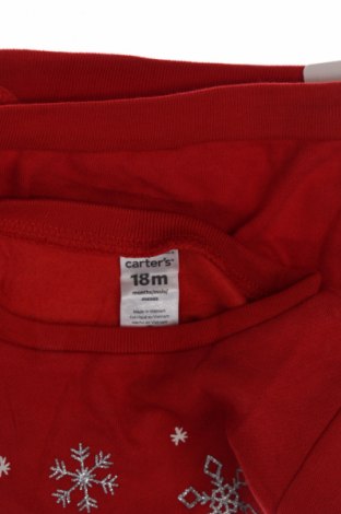 Kinder Shirt Carter's, Größe 12-18m/ 80-86 cm, Farbe Rot, Preis € 4,49