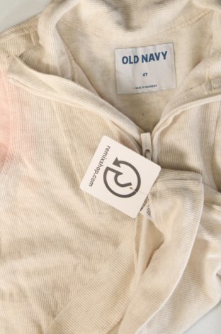 Детска блуза Old Navy, Размер 3-4y/ 104-110 см, Цвят Екрю, Цена 12,49 лв.