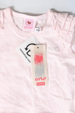 Kinder Shirt One, Größe 9-12m/ 74-80 cm, Farbe Rosa, Preis € 6,02