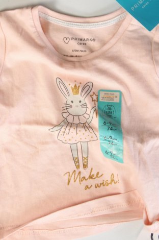 Kinder Shirt Primark, Größe 9-12m/ 74-80 cm, Farbe Rosa, Preis € 9,21