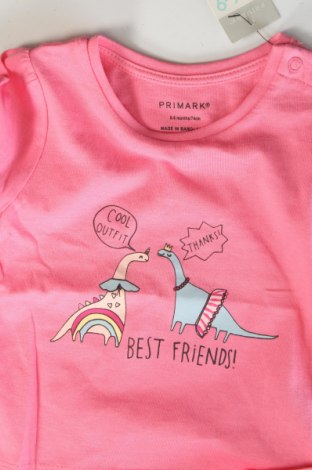 Kinder Shirt Primark, Größe 9-12m/ 74-80 cm, Farbe Rosa, Preis € 9,21