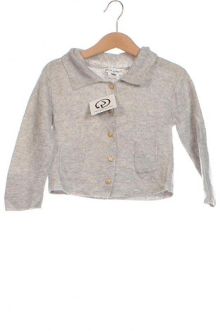 Kinder Strickjacke, Größe 12-18m/ 80-86 cm, Farbe Grau, Preis 12,69 €