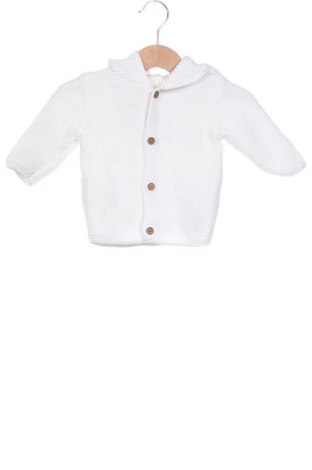 Kinder Strickjacke Next, Größe 1-2m/ 50-56 cm, Farbe Weiß, Preis 17,99 €