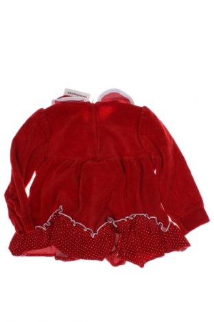 Kinderkleid, Größe 9-12m/ 74-80 cm, Farbe Rot, Preis 7,99 €