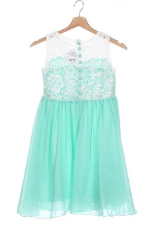 Rochie pentru copii, Mărime 10-11y/ 146-152 cm, Culoare Verde, Preț 34,99 Lei