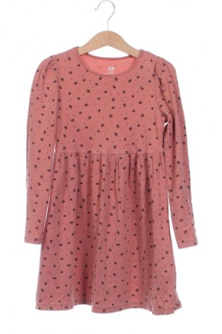 Dziecięca sukienka H&M, Rozmiar 6-7y/ 122-128 cm, Kolor Różowy, Cena 38,99 zł