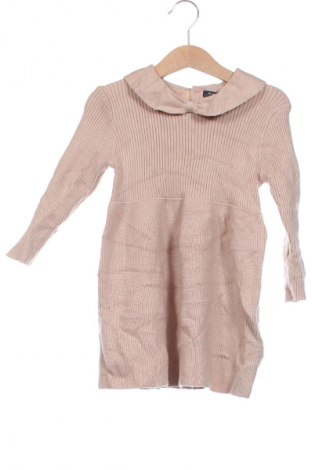 Kinderkleid Kiabi, Größe 12-18m/ 80-86 cm, Farbe Beige, Preis 11,99 €