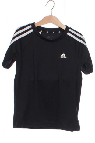 Kinder T-Shirt Adidas, Größe 7-8y/ 128-134 cm, Farbe Blau, Preis 20,49 €