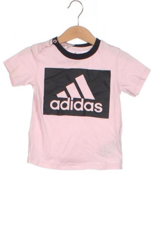 Dziecięcy T-shirt Adidas, Rozmiar 12-18m/ 80-86 cm, Kolor Różowy, Cena 41,99 zł