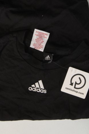 Kinder T-Shirt Adidas, Größe 7-8y/ 128-134 cm, Farbe Schwarz, Preis 20,49 €