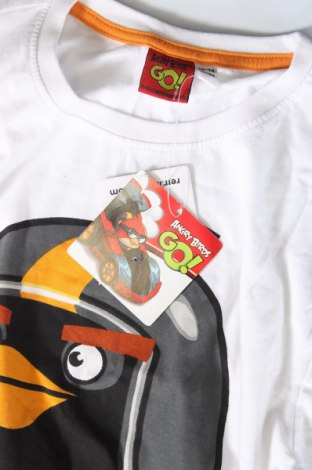 Tricou pentru copii Angry Birds, Mărime 13-14y/ 164-168 cm, Culoare Alb, Preț 41,00 Lei