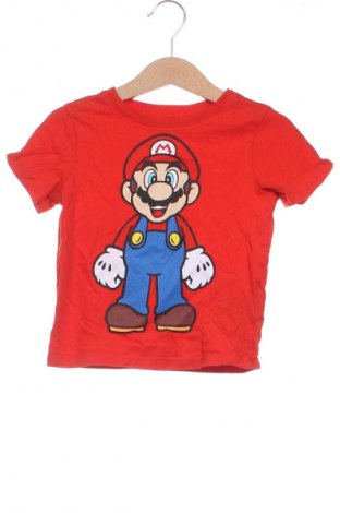 Dziecięcy T-shirt H&M, Rozmiar 18-24m/ 86-98 cm, Kolor Czerwony, Cena 14,99 zł