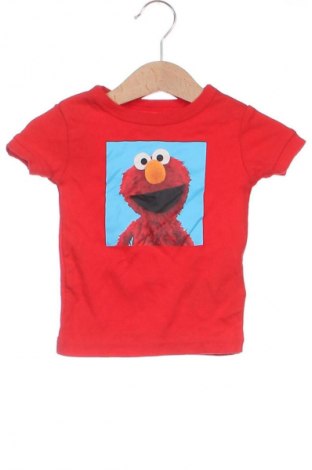 Tricou pentru copii Sesame Street, Mărime 9-12m/ 74-80 cm, Culoare Roșu, Preț 75,99 Lei