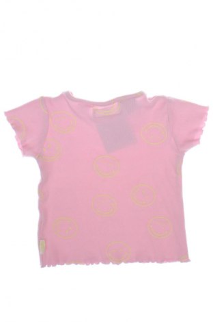 Dziecięcy T-shirt Zara, Rozmiar 12-18m/ 80-86 cm, Kolor Różowy, Cena 19,99 zł