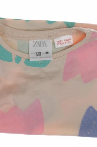 Kinder T-Shirt Zara, Größe 12-18m/ 80-86 cm, Farbe Mehrfarbig, Preis 4,99 €