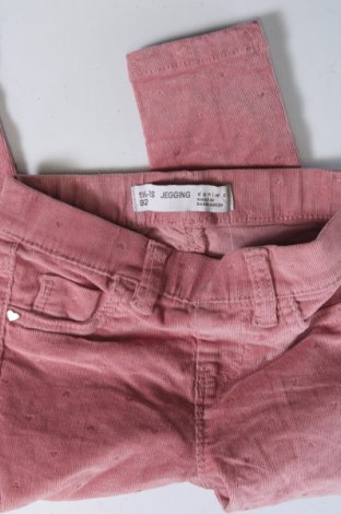 Dětské manšestráky  Denim Co., Velikost 18-24m/ 86-98 cm, Barva Popelavě růžová, Cena  339,00 Kč