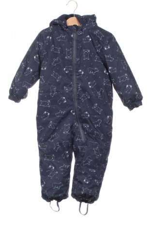 Kinderoverall für Wintersport, Größe 18-24m/ 86-98 cm, Farbe Blau, Preis 22,49 €