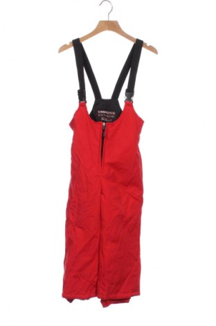 Kinderoverall für Wintersport, Größe 4-5y/ 110-116 cm, Farbe Rot, Preis € 14,99