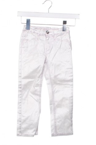 Detské nohavice  H&M, Veľkosť 4-5y/ 110-116 cm, Farba Strieborná, Cena  7,95 €