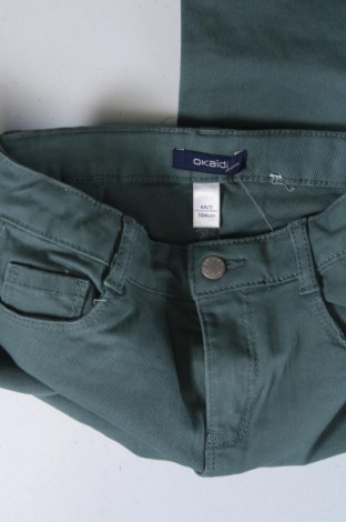 Pantaloni pentru copii Okaidi, Mărime 3-4y/ 104-110 cm, Culoare Verde, Preț 48,99 Lei