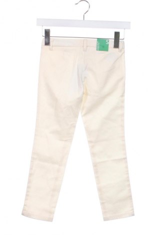 Pantaloni pentru copii United Colors Of Benetton, Mărime 5-6y/ 116-122 cm, Culoare Ecru, Preț 97,40 Lei