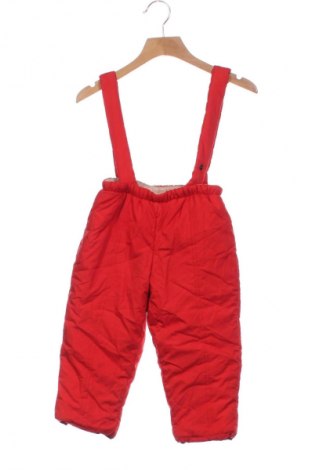 Kinderhose für Wintersport, Größe 12-18m/ 80-86 cm, Farbe Rot, Preis 14,99 €