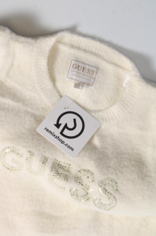 Детски пуловер Guess, Размер 3-4y/ 104-110 см, Цвят Екрю, Цена 29,49 лв.