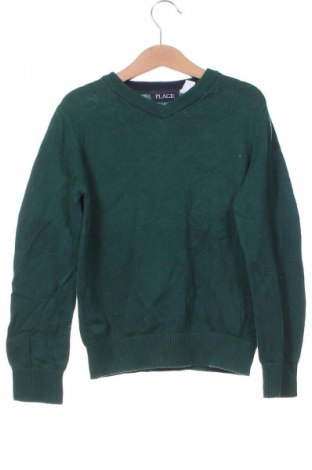 Kinderpullover Place Est. 1989, Größe 5-6y/ 116-122 cm, Farbe Grün, Preis € 6,99