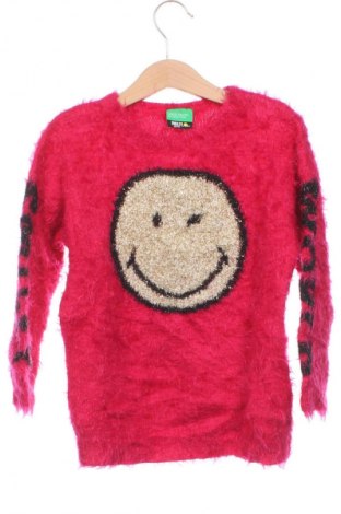 Kinderpullover Smiley, Größe 4-5y/ 110-116 cm, Farbe Rosa, Preis € 8,49