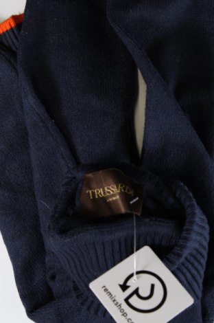 Детски пуловер Trussardi, Размер 10-11y/ 146-152 см, Цвят Син, Цена 38,99 лв.