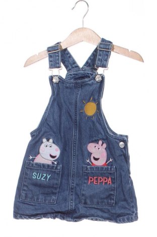 Detské šaty s trákmi  Peppa Pig, Veľkosť 2-3y/ 98-104 cm, Farba Modrá, Cena  5,95 €