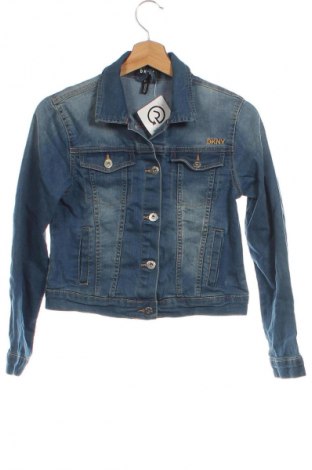 Kinder Jeansjacke DKNY, Größe 9-12m/ 74-80 cm, Farbe Blau, Preis 10,49 €